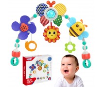 Lankas su žaislais vežimėliui ir lovytei | Lavinamasis | Woopie Baby 47290