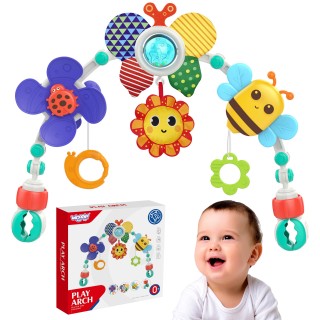 Lankas su žaislais vežimėliui ir lovytei | Lavinamasis | Woopie Baby 47290