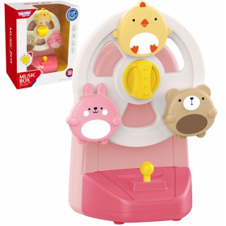 Lavinamoji muzikinė karuselė | Su gyvūnais | Woopie 47313 Lavinamoji muzikinė karuselė | Su gyvūnais | Woopie 47313