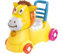 Paspiriama mašinėlė - stumdukas | 3in1 Asiliukas su naktipuodžiu | Woopie Baby 47351 Paspiriama mašinėlė - stumdukas | 3in1 Asiliukas su naktipuodžiu | Woopie Baby 47351