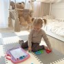 Magnetinė piešimo lenta | Spalvota su antspaudais ir trafaretais | WOOPIE 48112