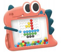 Magnetinė lenta vaikams | MagPad Montessori rožinė | WOOPIE 48211 Magnetinė lenta vaikams | MagPad Montessori rožinė | WOOPIE 48211