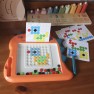 Magnetinė lenta vaikams | MagPad Montessori rožinė | WOOPIE 48211