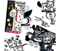 Sensorinė knygelė | Kontrastinga kūdikiams | Woopie 48228 Sensorinė knygelė | Kontrastinga kūdikiams | Woopie 48228