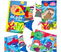Lavinamoji medžiaginė knygelė | Jūros gyvūnai | Woopie 48242