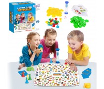 Stalo žaidimas | 2in1 Mažasis detektyvas ir Ludo | Woopie 48532