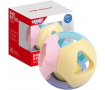 Barškutis | Kamuoliukas ropojimui | Pastelinis lavinamasis | Woopie 49454 Barškutis | Kamuoliukas ropojimui | Pastelinis lavinamasis | Woopie 49454