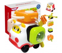 Lavinamasis konstruktorius - mašinėlė | Montessori Kačiukas | Woopie Baby 49577 Lavinamasis konstruktorius - mašinėlė | Montessori Kačiukas | Woopie Baby 49577