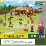 Žaislinė ūkininko ferma | su gyvūnais ir priedais | Woopie 49959