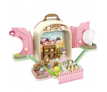 Žaidimų rinkinys kuprinėje | 3in1 zuikis, farma ir sodas | Woopie 50070