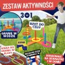 Lauko žaidimų rinkinys 3-in-1 | Žiedų mėtymas, 