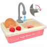 Žaislinė kriauklė ir viryklė 2in1 | su bėgančiu vandeniu ir priedais | Woopie 50582