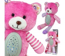 Pliušinis migdukas su projektoriumi | Rožinis meškiukas | Woopie Baby 506740