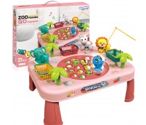 Interaktyvus žvejybos žaidimas | Besisukantis staliukas su garsais | Woopie 50766 Interaktyvus žvejybos žaidimas | Besisukantis staliukas su garsais | Woopie 50766