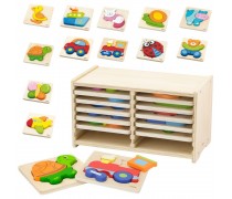 Medinės dėlionės | 12 lentelių | Viga 51423N Medinės dėlionės | 12 lentelių | Viga 51423N