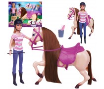 Lėlė su arkliu | Jojikės rinkinys | Woopie Royal 514280