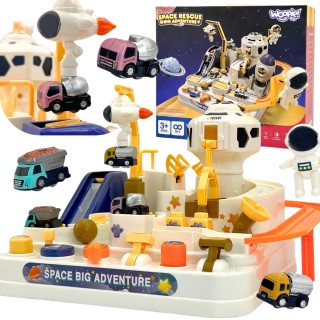 Interaktyvi automobilių trasa | Kosminis nuotykis | WOOPIE 51435