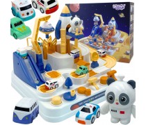 Interaktyvi mašinėlių trasa | Kosmoso nuotykis | Woopie 51473 Interaktyvi mašinėlių trasa | Kosmoso nuotykis | Woopie 51473