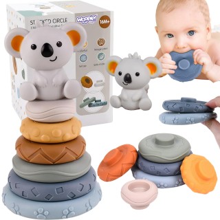Lavinamoji piramidė - kramtukas | Koala 2 viename | Woopie Baby 51749