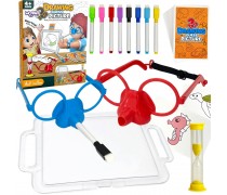 Stalo žaidimas | Piešk nosimi ir atspėk paveikslėlį | Woopie 52067