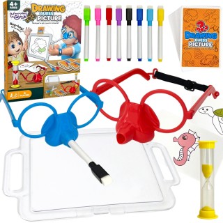 Stalo žaidimas | Piešk nosimi ir atspėk paveikslėlį | Woopie 52067