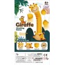 Vikrumo žaidimas | Žirafa ir puodelių bokštas | Woopie 52074