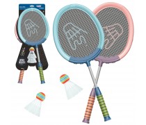 Badmintono rinkinys | 2 raketės ir 2 skraidukai | Woopie 52234 Badmintono rinkinys | 2 raketės ir 2 skraidukai | Woopie 52234