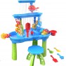 Vandens ir smėlio staliukas | XL 3 lygiai su kėdute ir priedais | Woopie 52258