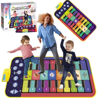 Interaktyvus muzikinis šokių kilimėlis | XXL pianinas | Woopie 52364 Interaktyvus muzikinis šokių kilimėlis | XXL pianinas | Woopie 52364