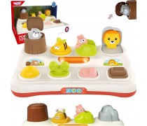 Lavinamasis žaislas iššokantys gyvūnai | ZOO Pop Up | Woopie Baby 52517 Lavinamasis žaislas iššokantys gyvūnai | ZOO Pop Up | Woopie Baby 52517