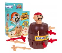 Vikrumo žaidimas | iššokantis piratas statinėje | Woopie 52531