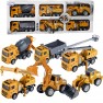 Statybinių automobilių rinkinys | 6 didelės mašinos | Woopie 52869