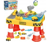 Smėlio ir vandens staliukas | 2in1 Statybų aikštelė | Woopie 53170