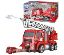 Interaktyvus gaisrinės automobilis | su vandens patranka | Woopie 53248