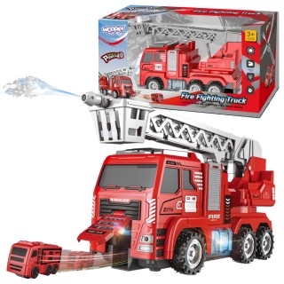 Interaktyvus gaisrinės automobilis | su vandens patranka | Woopie 53248 Interaktyvus gaisrinės automobilis | su vandens patranka | Woopie 53248