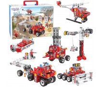 Konstruktorius | Gaisrinės automobiliai City Fire Brigade | Woopie 53255