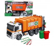 Interaktyvi žaislinė šiukšliavežė | Garso ir šviesos efektai | Woopie 53316 Interaktyvi žaislinė šiukšliavežė | Garso ir šviesos efektai | Woopie 53316