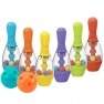 Vaikiški kėgliai | Sensorinis boulingo rinkinis | Woopie 53347