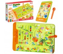 Magnetinis labirintas ir stalo žaidimas | 2in1 Dinozaurai | Woopie 53361