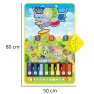 Muzikinis kilimėlis | 2in1 pianinas ir būgnai | Woopie 53408