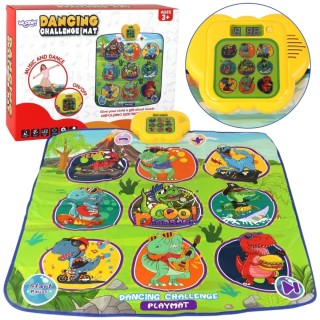 Muzikinis šokių kilimėlis | Dinozaurai | Woopie 53422 Muzikinis šokių kilimėlis | Dinozaurai | Woopie 53422