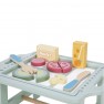 Medinis pusryčių rinkinys su padėklu | Pastelinis, 26 dalys | Woopie 53477