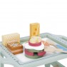 Medinis pusryčių rinkinys su padėklu | Pastelinis, 26 dalys | Woopie 53477