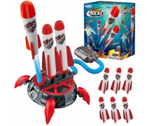 Raketų paleidėjas | su pompa ir 6 putplasčio raketomis | Woopie 53590 Raketų paleidėjas | su pompa ir 6 putplasčio raketomis | Woopie 53590