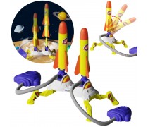 Raketų paleidėjas | Dvigubas su 6 putplasčio raketomis | Woopie 53606 Raketų paleidėjas | Dvigubas su 6 putplasčio raketomis | Woopie 53606
