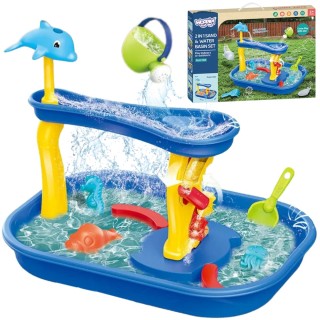 Vandens žaidimų staliukas | Krioklys Delfinas 11 dalių | Woopie 53682