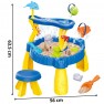 Smėlio ir vandens staliukas | XL su kėdute 2in1 Delfinukas | WOOPIE 53705