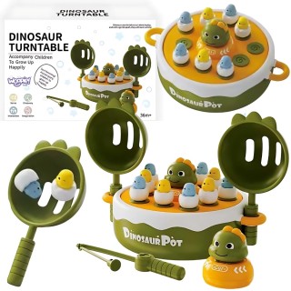 Arkadinis žaidimas | Dinozaurų žvejyba | 2in1 Katapulta | Woopie 53729