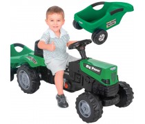 Minamas traktorius | Big PowerTrac su priekaba XXL | nuo 3 metų | WOOPIE 53736