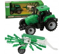 Žaislinis traktorius | su grėbliu | Woopie 53774